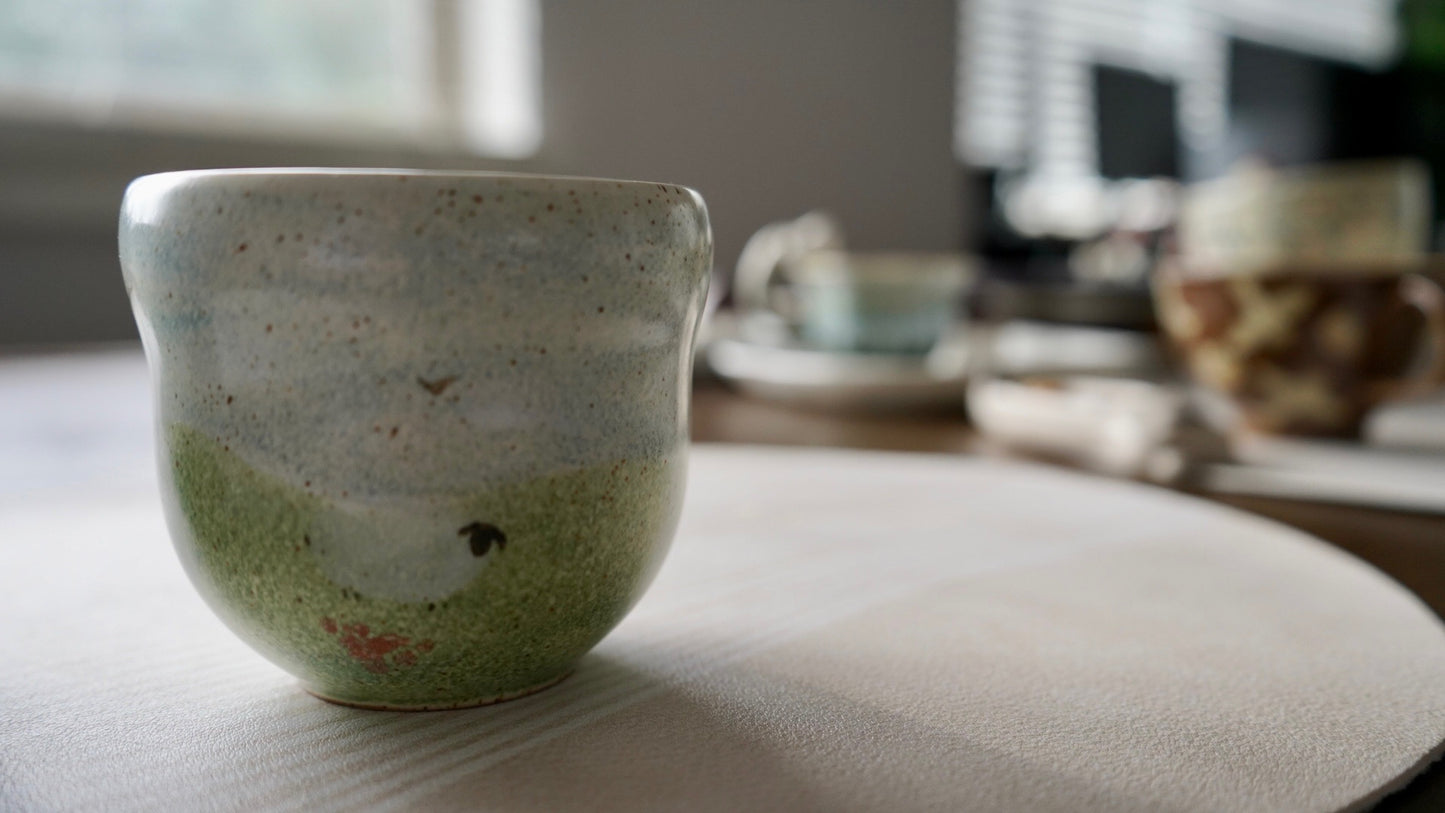 Handmade Tea Cup -Sheep