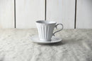 Chou chou Grace Coffee Cup Rustic White