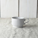 Chou chou Grace Coffee Cup (Rustic White/ Matte Black)