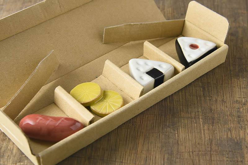 Obento Box Chopstick Rest(set Of 4)|便当盒 | Rainya