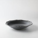 Minoyaki Serving Plate 21.5cm (Black)