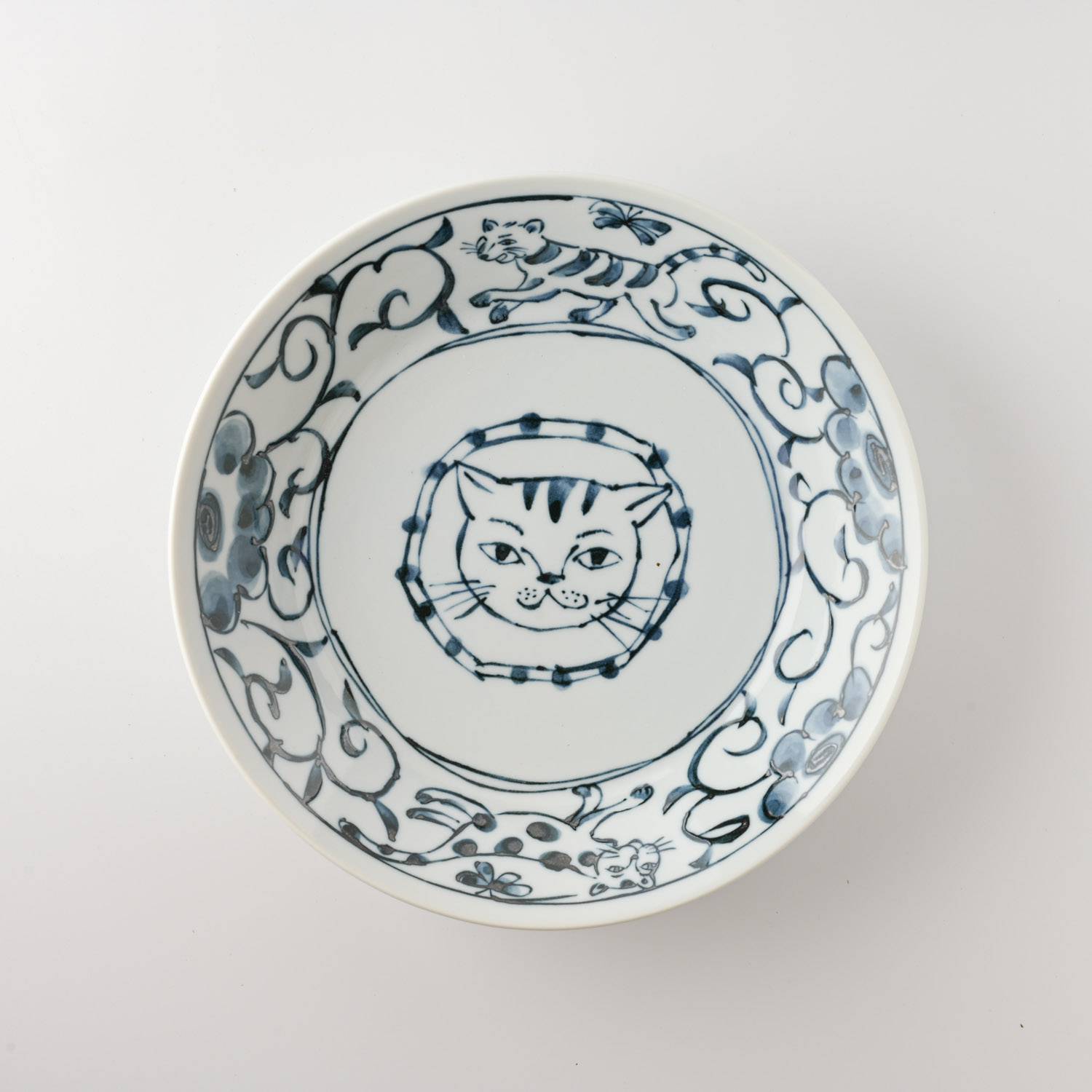 Nekomaruke Higekara Deep Plate 20.7cm