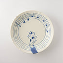 Nekomaruke Maestro Cat Music Deep plate 20.7cm