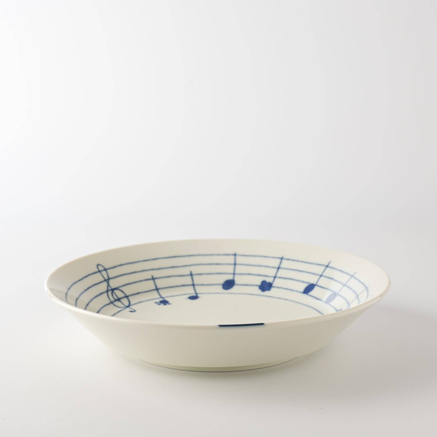 Nekomaruke Maestro Cat Music Deep plate 20.7cm