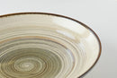 市原制陶 Ichihara Seito Ineko serving plate (Brown/Blue)