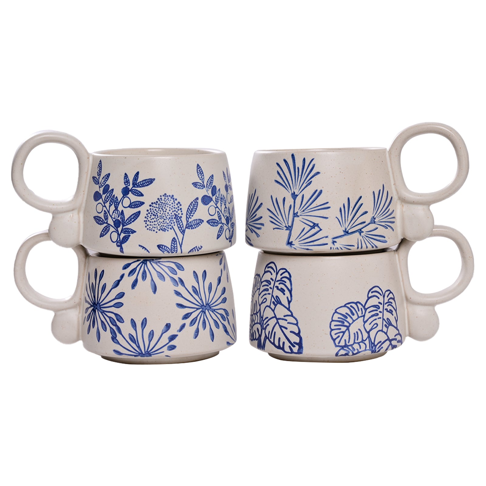 Rainya Original Azure Floral Mug 13 OZ