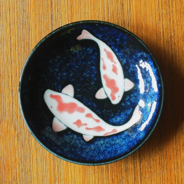 Nishikigoi 錦鯉 Koi mini plate