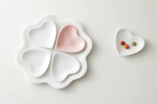 Cocoro Heart-shaped mini plate