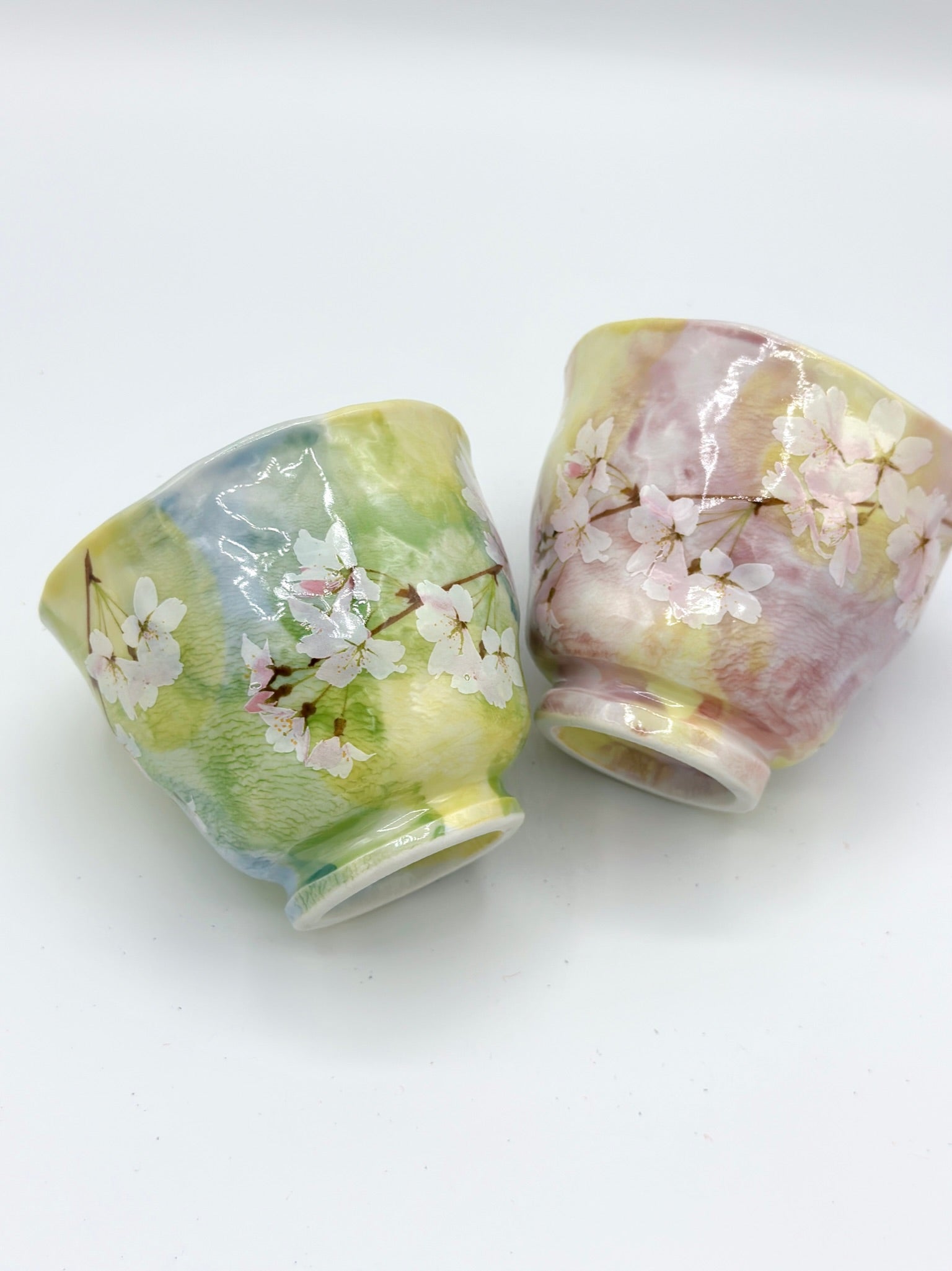 Hanagasumi Handcrafted Sakura Tea Cup