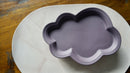 Handmade Cloud-Shaped Plate from Jingdezhen