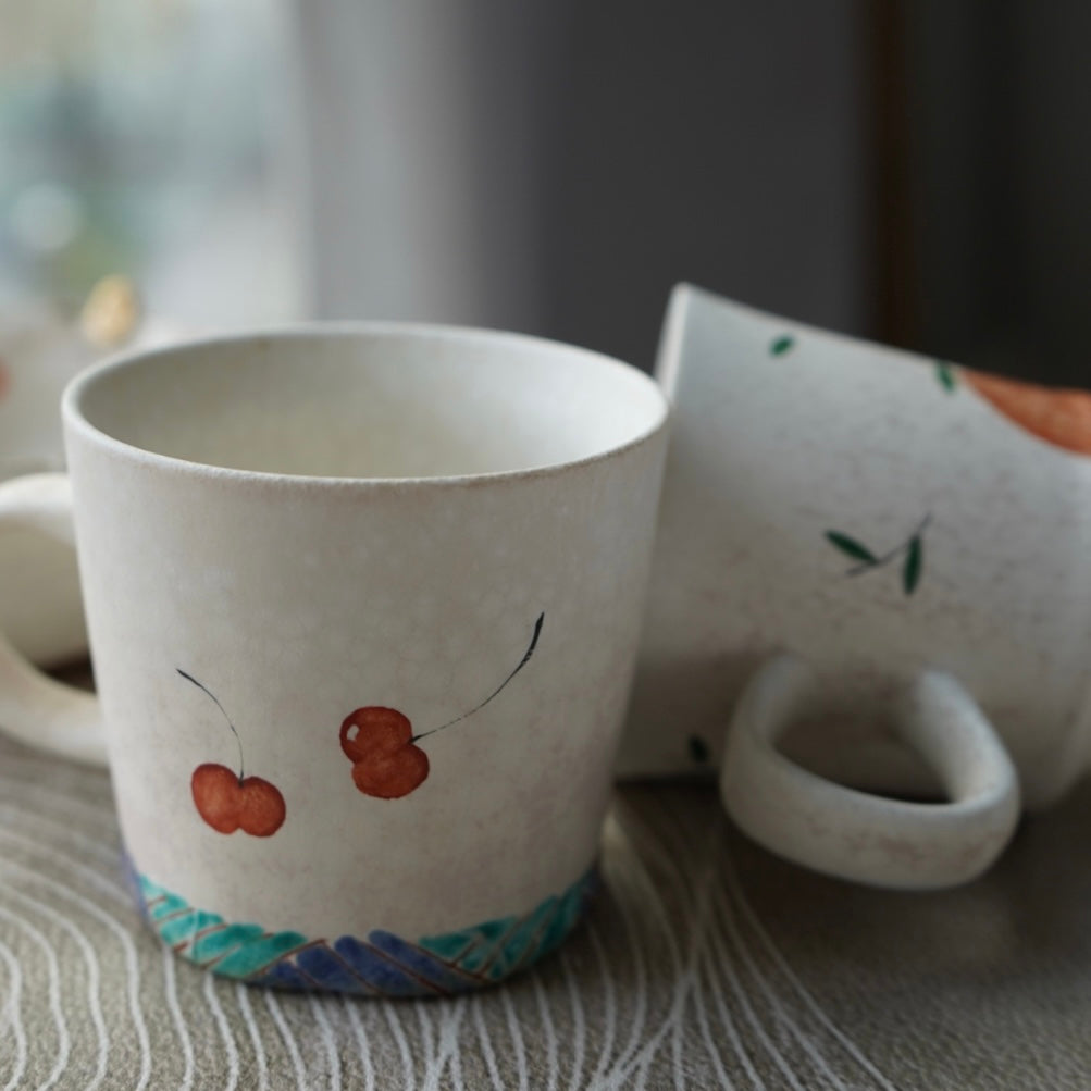 "大橘大利"Harvest mug handmade by Jianshibai