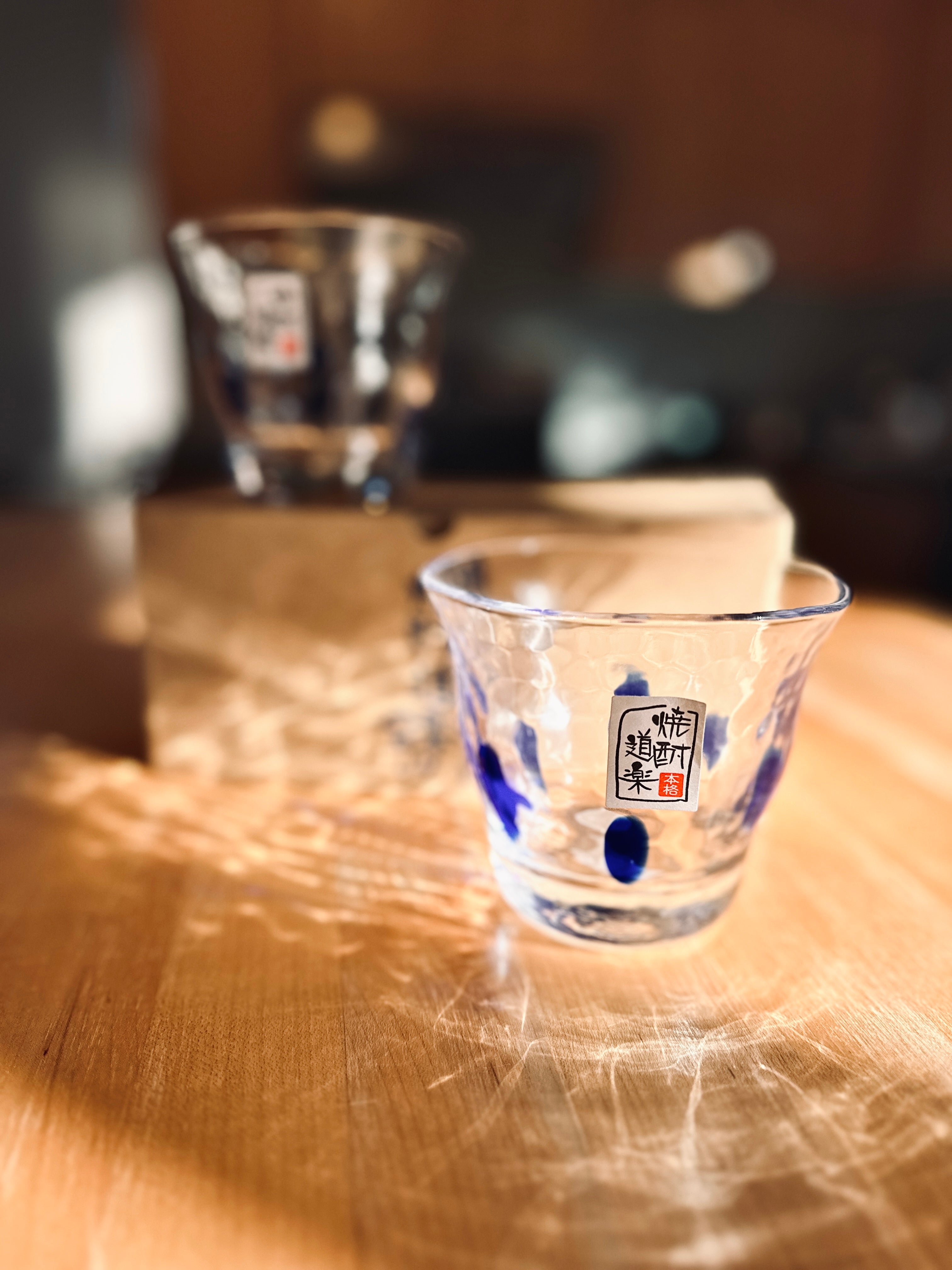 Toyo Sasaki 本格焼酎道楽Handcrafted Glass Tumbler (Gift Box)