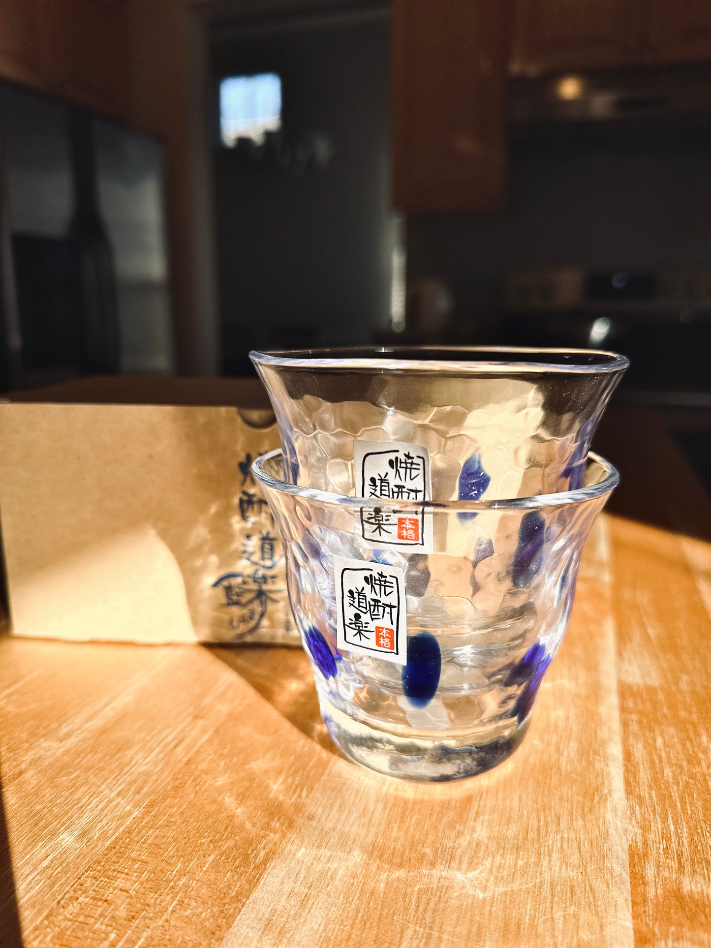 Toyo Sasaki 本格焼酎道楽Handcrafted Glass Tumbler (Gift Box)