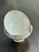 [Flower Kaori] Red Round Tea Bowl