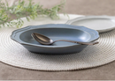 Minoyaki Cardle Deep Plate - French Gray