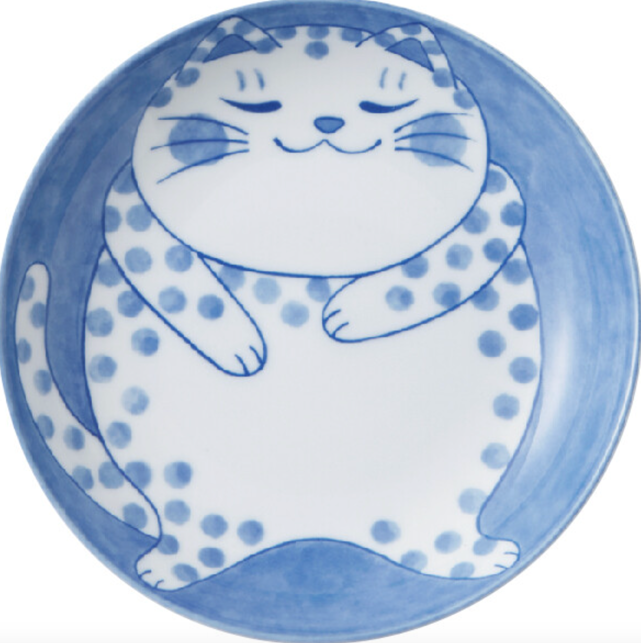 Nekogura Bean Plate Sauce Dish Gift Set 日本製 美濃焼