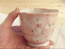 Yayoihana Handcrafted Sakura Tea Cup / Tumbler (Pink / Blue)