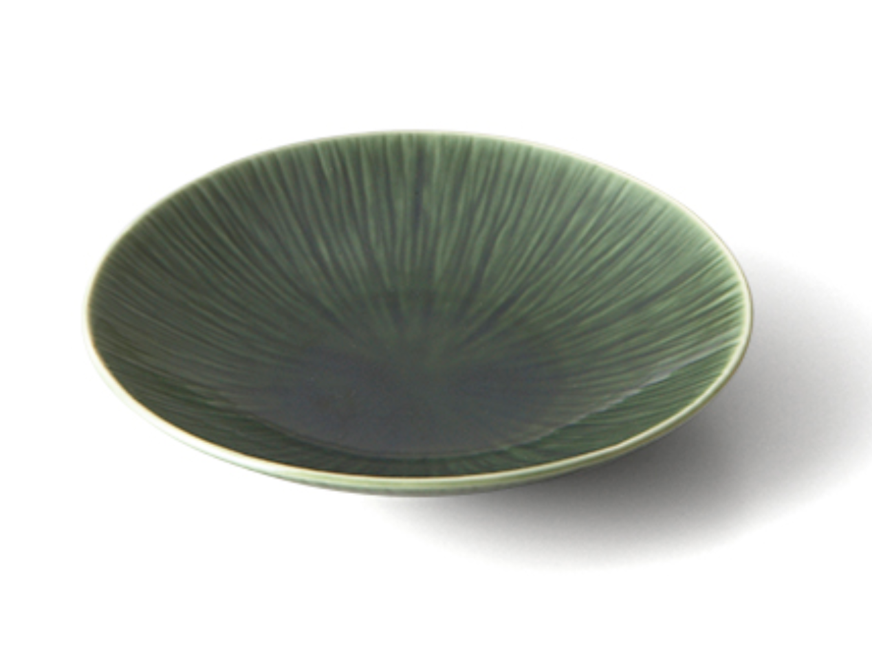 Crease Serving Plate Oribe (22cm / 16cm)