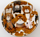 Shiba Gathering - Eclectic Dog Lover's Bowl