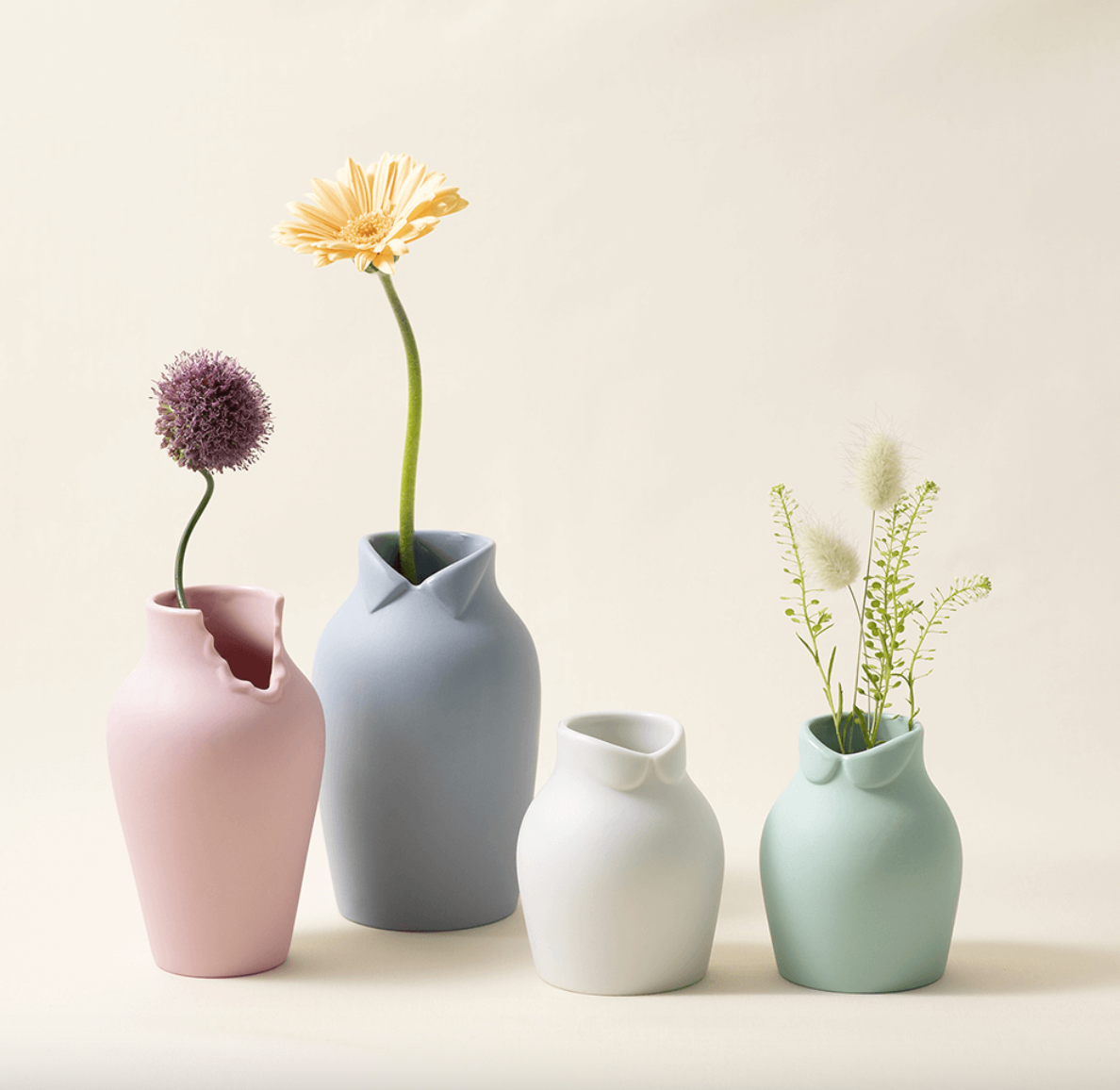 Dress-up Vase by Sato Oki