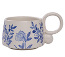 Rainya Original Azure Floral Mug 13 OZ