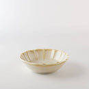 花形デザートボウルベージュFloral Dessert Bowl