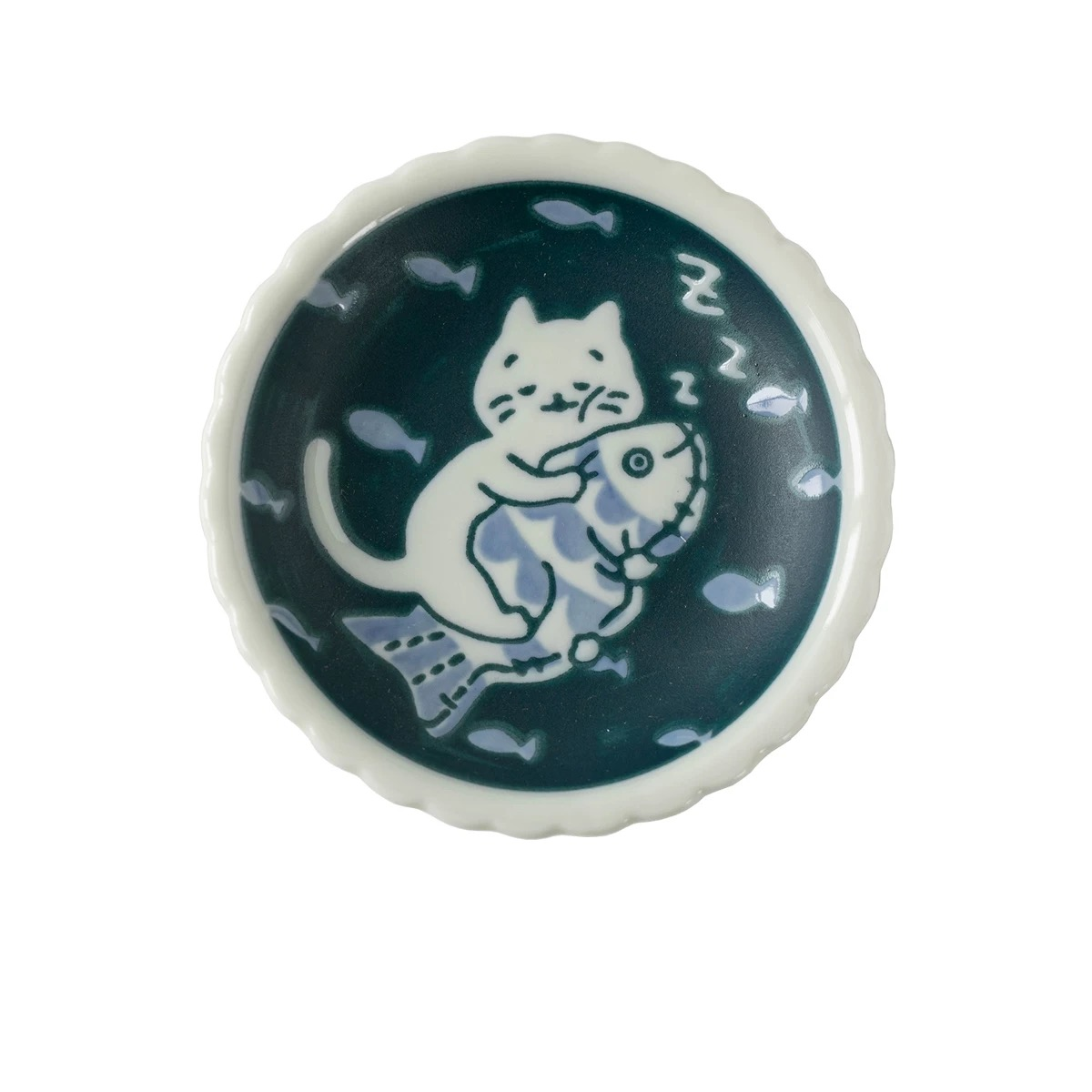 Dreamy Cat and Fish Sauce Dish